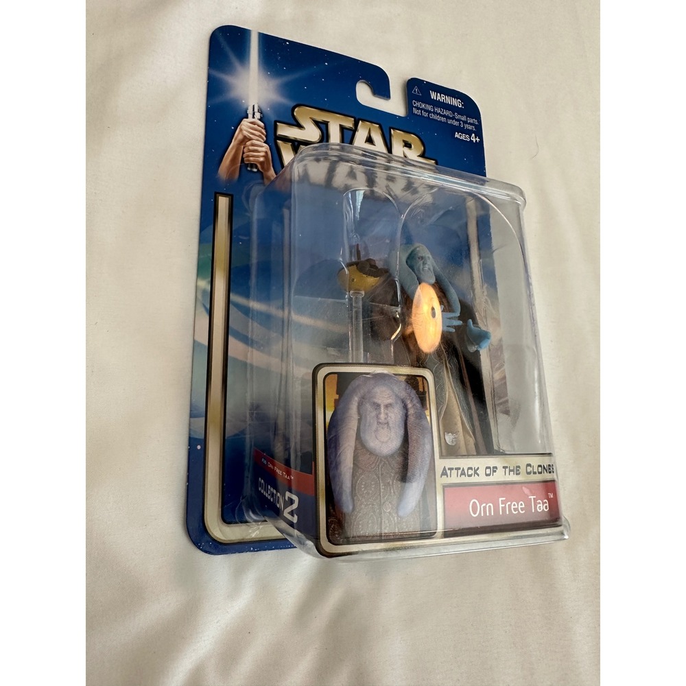 Star Wars Attack of the Clones Orn Free Taa Hasbro 2002 Action Figure Collection - Picture 4 of 4